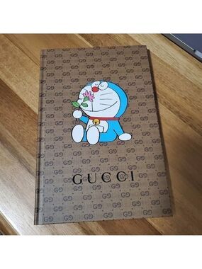 Gucci Doraemon Limited Edition GG Monogram Notebook